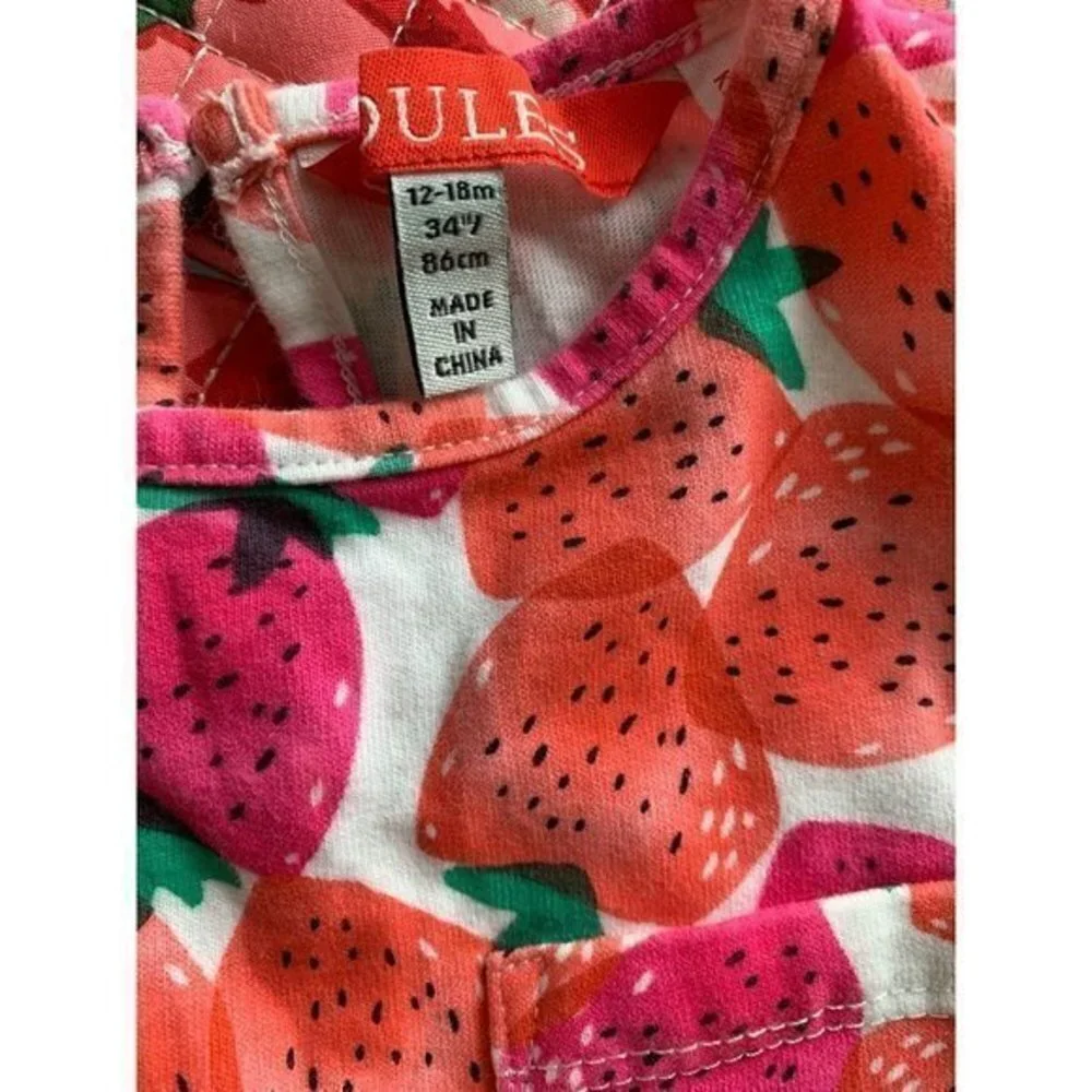 Joules top 12-18 months
